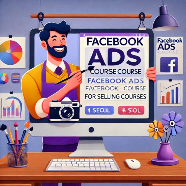 Facebook Ads Course For selling courses